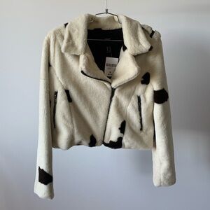 Forever 21 Cow Print Jacket